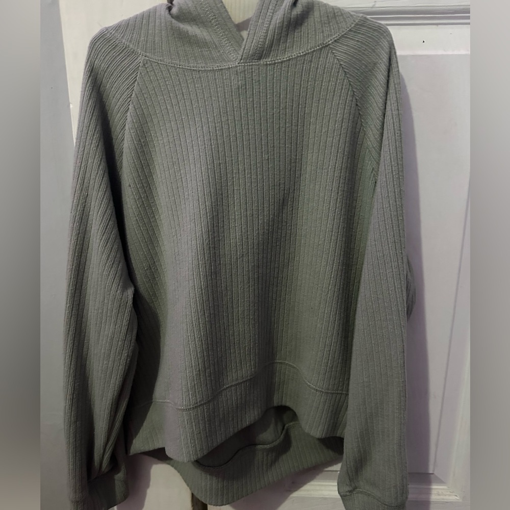 Girls ribbed hoodie